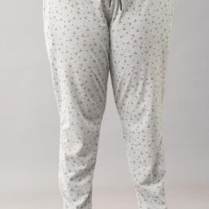 CUPID Women Regular Fit Printed Cotton Comfortable Plus Size Night Track Pant,Lower,Pajamas, Night n Walk Wear,Lounge n for Ladies
