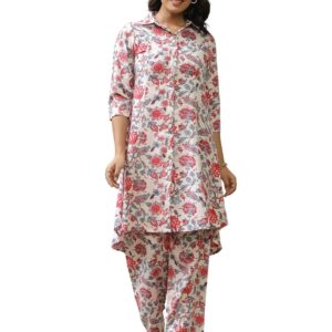 Leriya Fashion Co Ord Set for Women | Co Ord Set for Women Stylish | Kurta Set for Women | Kurta Set | Ethnic Co Ord Set for Women | 3/4 Sleeve Women Co-ord set