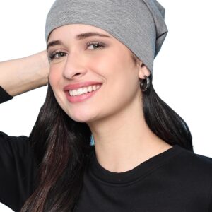 VIMAL JONNEY Cotton Beanie Cap for Women-Cap_001-P