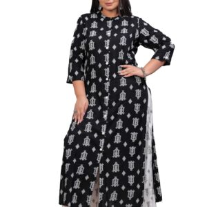 Plus Size Ethnic Motifs Printed Regular Kurta with Palazzos