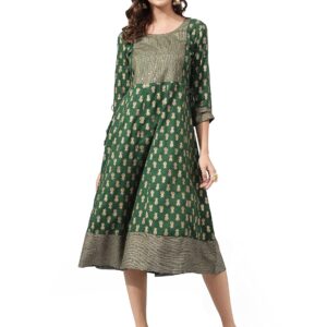 MIRCHI FASHION Women's Printed Anarkali Kurti Only