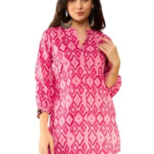 Vaamsi Women's Ikat Regular Top