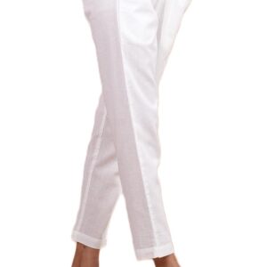 Women's Cotton Ankle Fit Trouser Pants for Women & Girls | Women Regular Fit with Two Pocket Trouser for Office School Formal Casual Daily Use