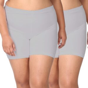 Adira | Underdress Shorts for Women | Shorts for Women| Women Tights Shorts | Soft & Comfy, Knitted Stretchy Fabric | Perfect Length to Ware Under Dress | Pack of 2