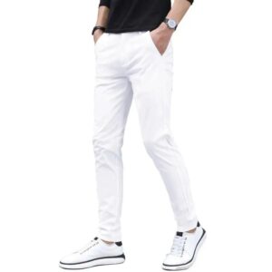PALIANS Stylish Office Formal Uniform Trousers for Men - Slim Fit, Comfortable & Durable Work Pants, Professional Business Wear
