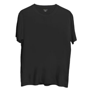 West Gate Clothing Plus Size Cotton T-Shirt for Men | XL,2XL,3XL,4XL,5XL Plain T-Shirt | Black,Red,White,Blue,Grey Melange Tshirt | Travel,Gym,Sleeping Tshirt