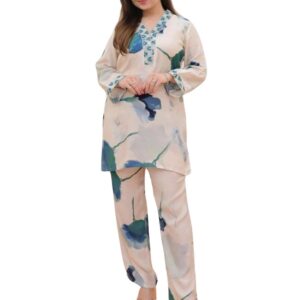 GRECIILOOKS Women's Rayon Solid Co-Ord Set