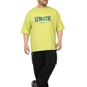 CHKOKKO Men PlusSize Casual Summer Track Suit Co-ord Sets