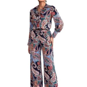 Leriya Fashion Cotton Kurta-Set for Women – Printed Anarkali Kurta with Pants | Elegant Ethnic Outfit for Daily Wear & Office Look