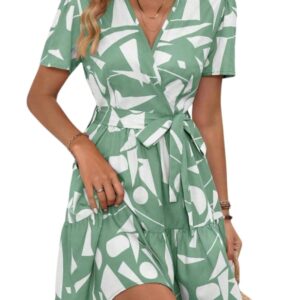 Leriya Fashion Women Fit and Flare Rayon Western Above The Knee Party Dress