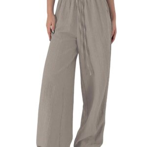 GRECIILOOKS Women's Loose High Rise Track Pant