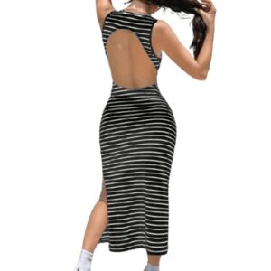 Aahwan Women's Fit And Flare Maxi Dress