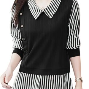 LITZO Top for Women Regular Fit Latest Stylish Office Wear Western Top (L-23-24)