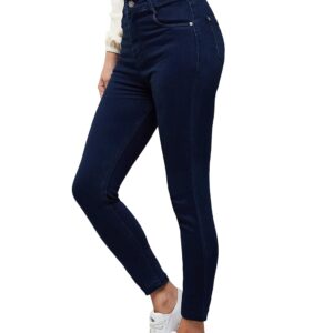 Miss Chase Women's Skinny Fit High/Mid Rise Regular Length Stretchable Denim Jeans