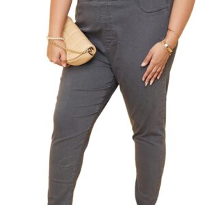 Max Plus Size Women Solid Jeggings