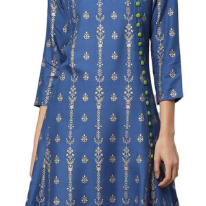 Yash Gallery Women's Rayon Relaxed Fit Anarkali Kurta