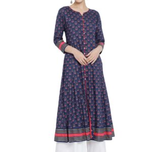 Yash Gallery Women's Rayon Relaxed Fit Anarkali Kurta