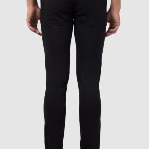 Threadsio Regular Fit Men's Jeans Stylish, Comfortable Cotton Lycra Blend Fabric for Casual & Formal Wear Durable, Black Color (Pant_1014)