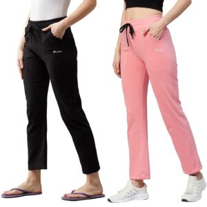 BLINKIN Women's Cotton RelaxFit Pajama Combo (Pack of 2)