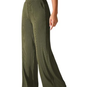 GRECIILOOKS Tailored Trousers for Women | Women Trousers | Women's High-Waisted Pant | Women Trousers Pants | Korean Trousers for Women