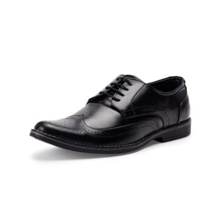 Centrino Men's Formal Shoes | Lace-up Oxford Shoe with Solid Design | Stylish Design with Comfortable Fit| Provide Comfort & Stylish (1421)