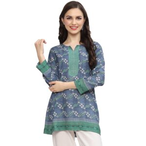 BIBA Women's Polyester Regular Fit Tunic Tunic