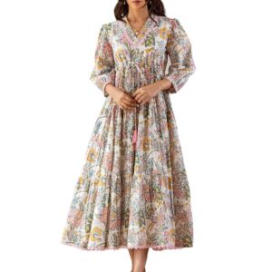 GRECIILOOKS Dress for Women Stylish | One Piece Dress for Women Long | Women Dress | Long Dress for Women | Maxi Dress for Women