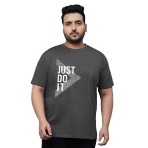 West Gate Clothing Plus Size Cotton T-Shirt for Men/Regular Fit and Round Neck Tshirt for Men