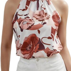 Bollyclues Women's Printed Rayon Shirt Top for Women | Western Shirt for Women Stylish Latest | Office Wear Crop Top Blouse(TO-04)
