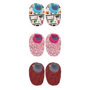 Kidbee Baby Hosiery Booty Set,Printed Socks Set for Newborn Combo