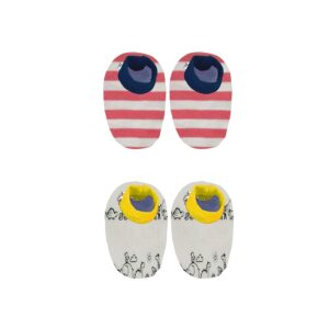 Kidbee Baby Girls & Boys Hosiery Printed Booties Set,Socks Set Combo