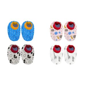 Kidbee Baby Hosiery Booty Set,Printed Socks Set for Newborn Combo