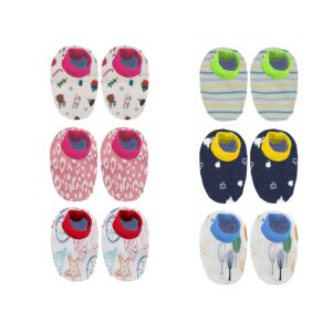Kidbee Baby Hosiery Booty Set,Printed Socks Set for Newborn Combo