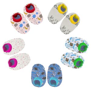 Kidbee Baby Hosiery Booty Set,Printed Socks Set for Infants Combo Pack