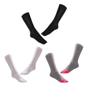 MYADDICTION Sandal Socks Tabi Split 2 Toe Socks for Ninja Geta Kimono Flip Flop Black Clothing Shoes & Accessories | Womens Clothing | Hosiery & Socks | Socks