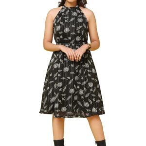 Fashion Dream Girl's Above Knee Length Fit and Flared Dresses