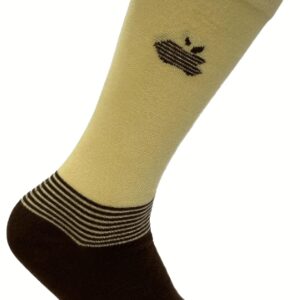 ALANZE Men Printed Calf Length (Pack Of 3) Soft, And Durable Socks