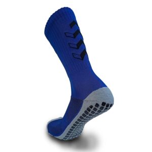 TRIANGLES Unisex Football Grip Socks For Men and Women, Calf Length Stockings, Sports Socks, Soccer Socks, Football Stockings, Football socks (White) 1 Pair Free Size