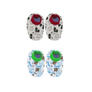Kidbee Babies Hosiery Cotton Printed Booties Set,Socks Combo Set