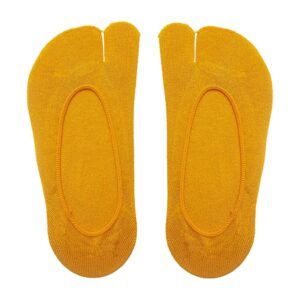 MYADDICTION Women 2 Toe Flip Flop Socks Women No Show Toe Socks for Loafer Shoes Sneaker YellowClothing Shoes & Accessories | Womens Clothing | Hosiery & Socks | Socks
