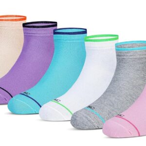 RC. ROYAL CLASS Organic Cotton Ankle Socks For Women, Anti-Odour, Soft Elastic Grip, Women Casual/Formal/Gym/Regular Wear Socks, Pack of 6 Pairs, Free Size