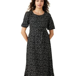Amazon Brand - Symbol Women's One Piece Western Midi Dress