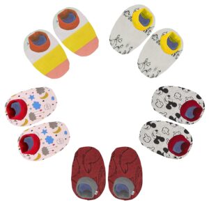 Kidbee Baby Hosiery Booty Set,Printed Socks Set for Newborn Combo